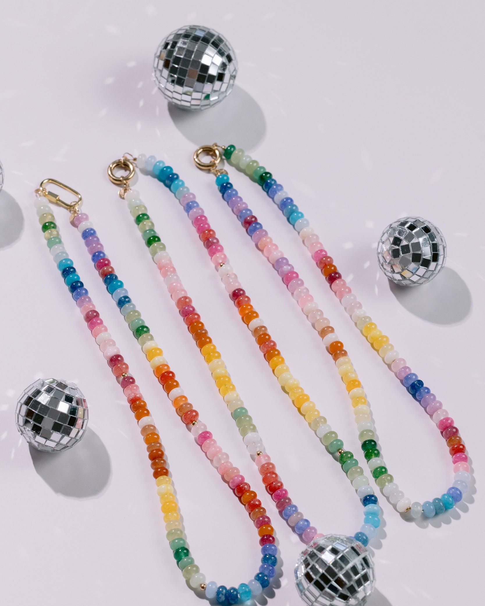 Rainbow Connection - Round Carabiner