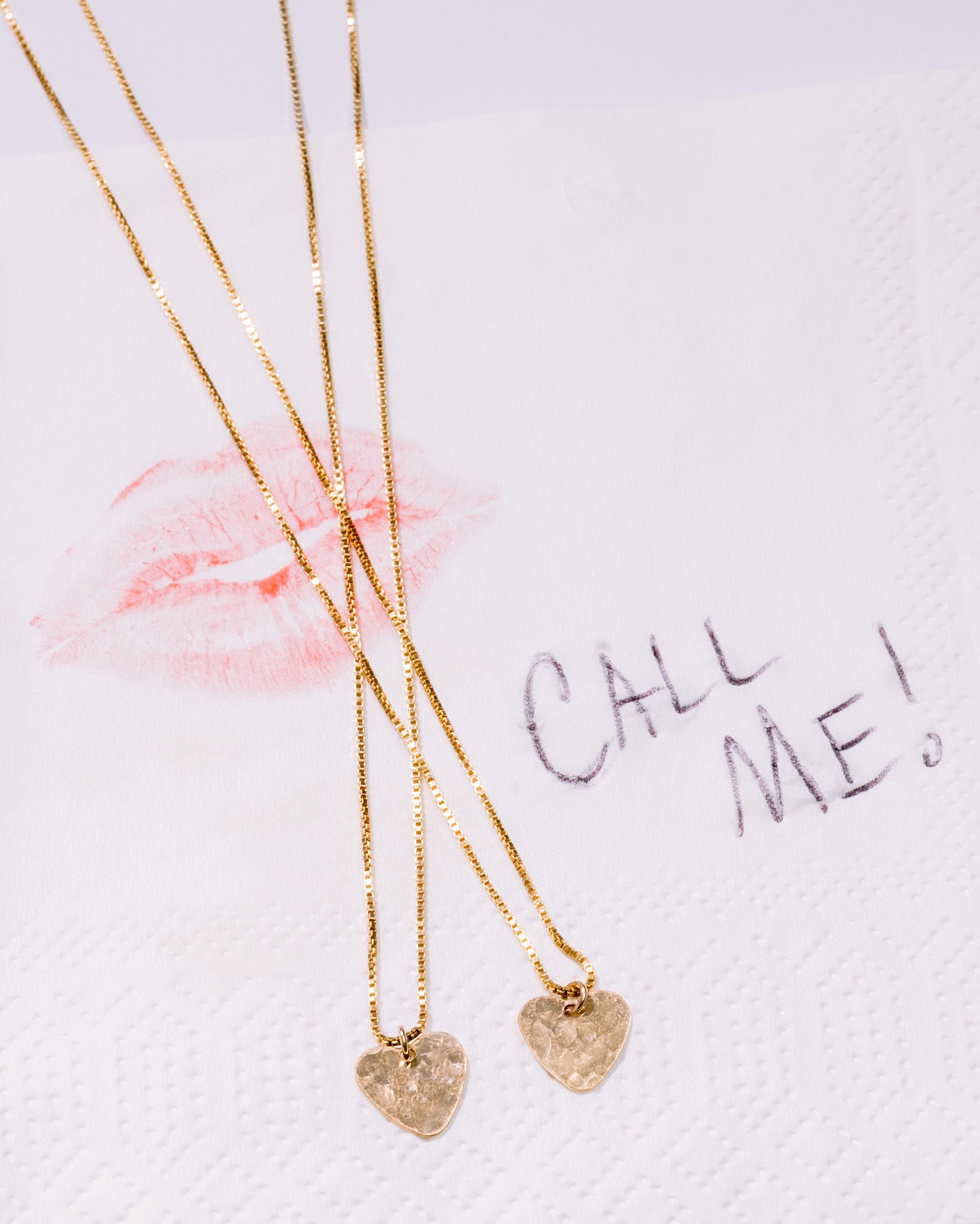 First Crush Tiny Heart Necklace