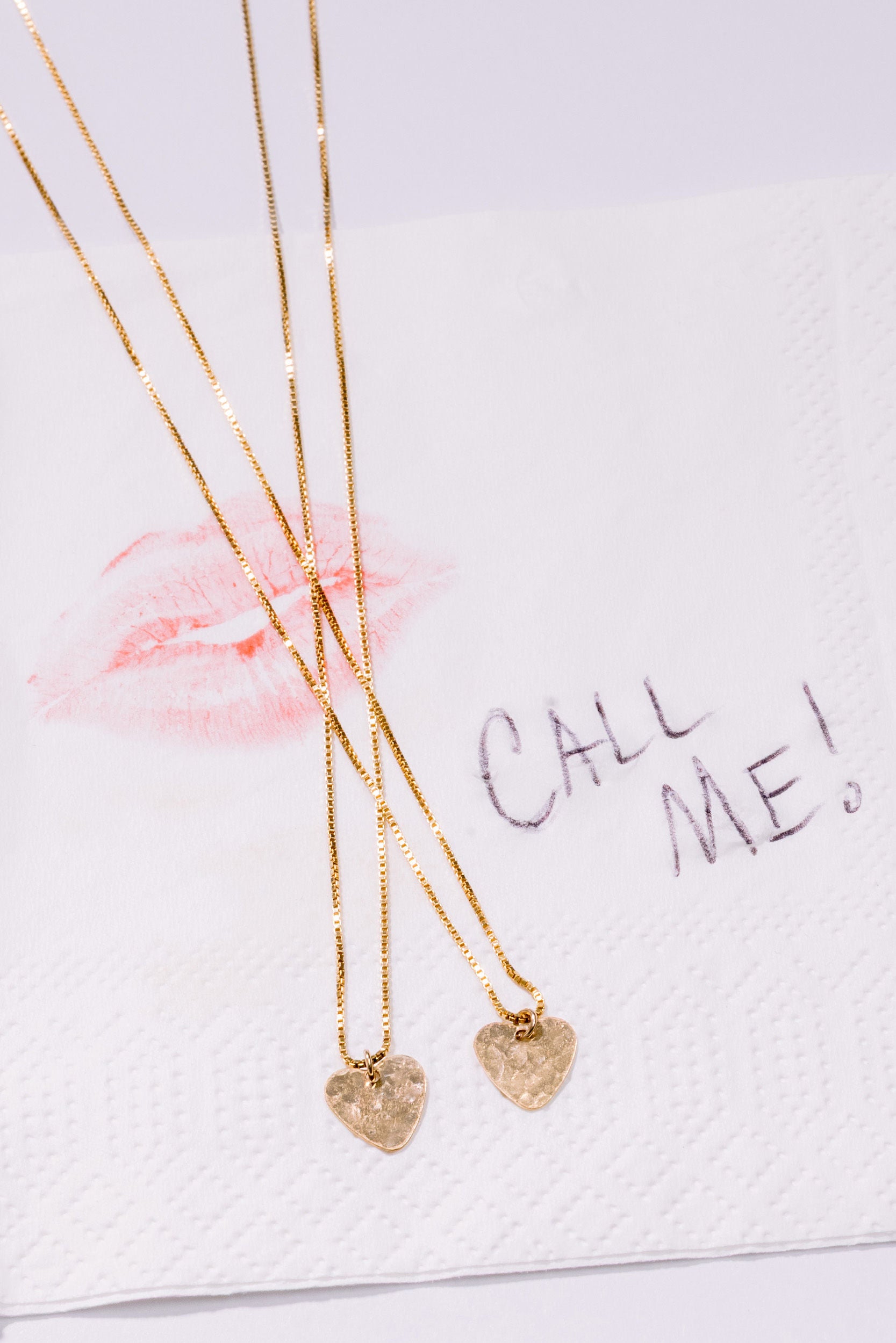 First Crush Tiny Heart Necklace