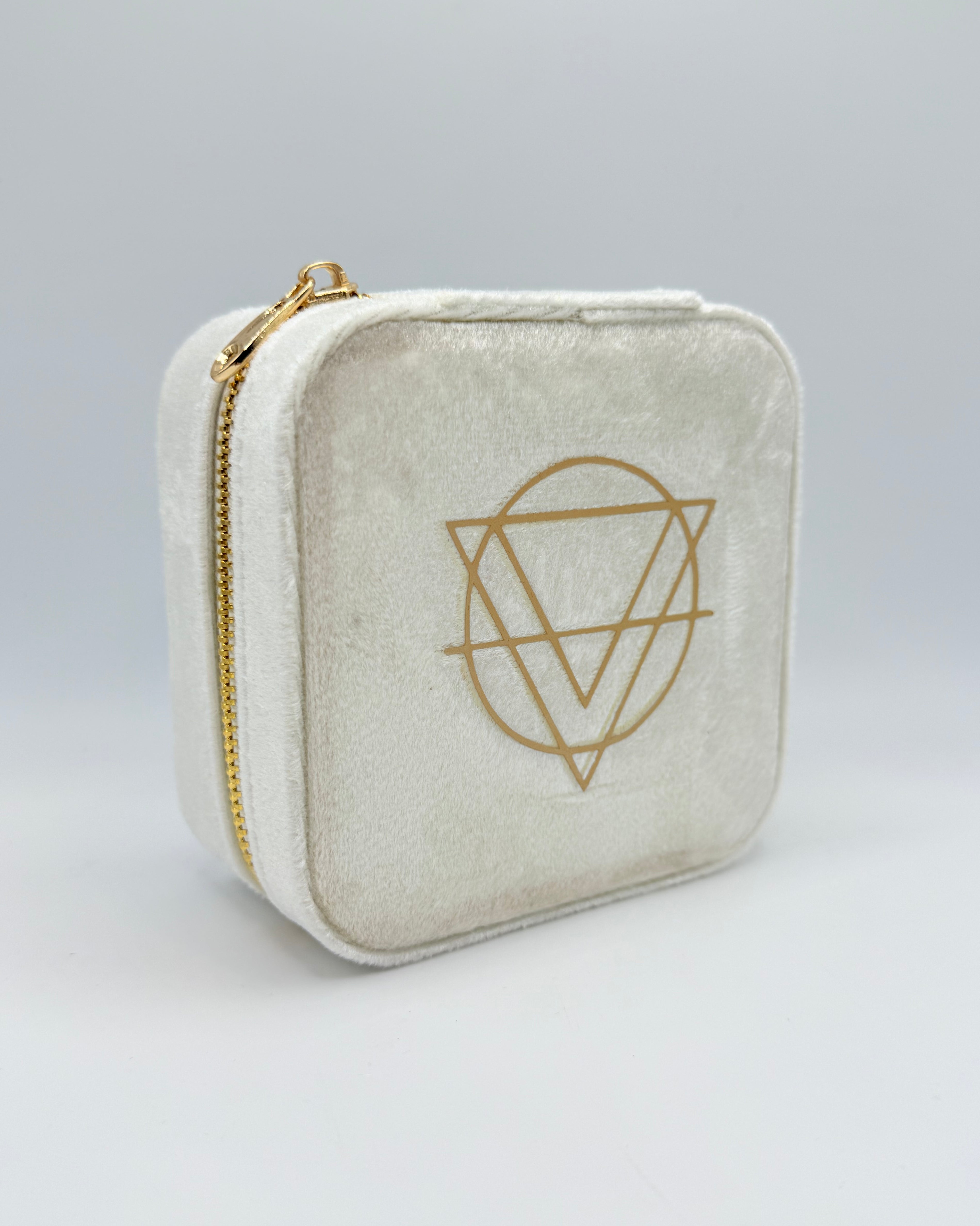 Square Velvet Jewelry Box