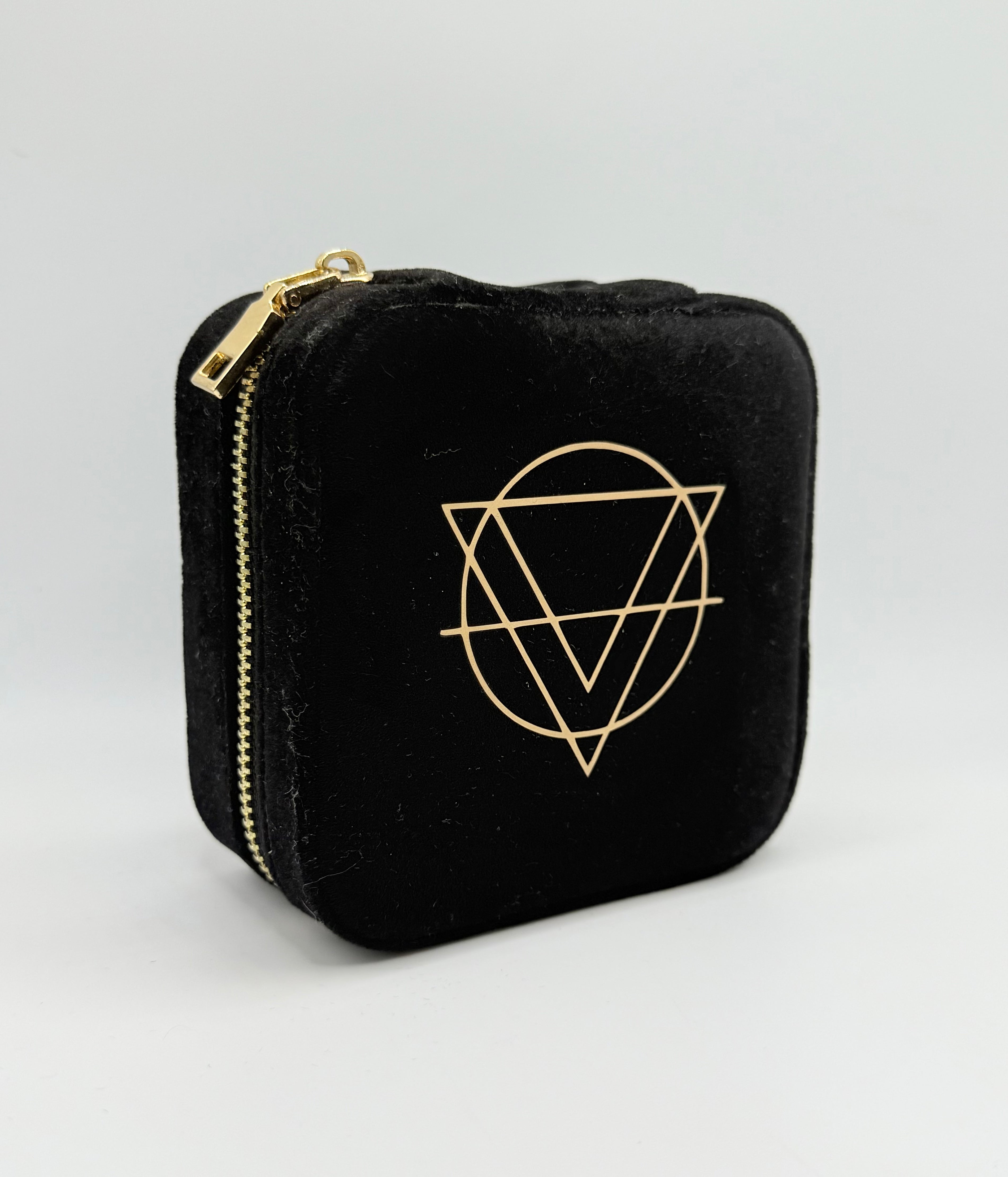 Square Velvet Jewelry Box