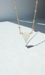 Rainbow Moonstone Pendant Necklace