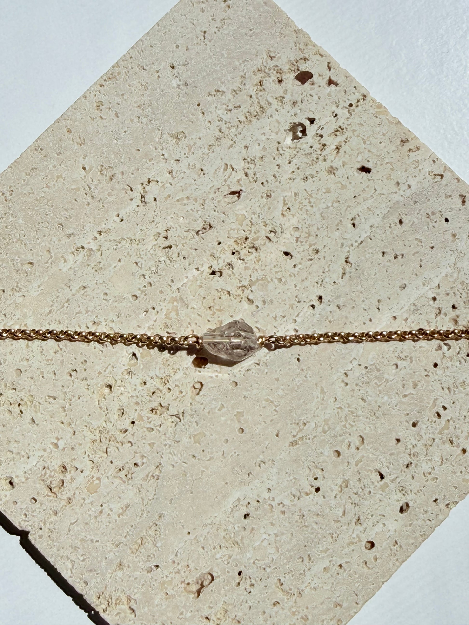 Raw Gemstone Birthstone Bracelet